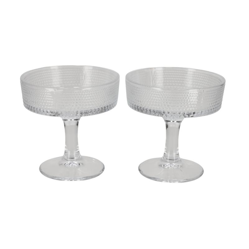 JENS Living Cocktailglazen Ribbel /2