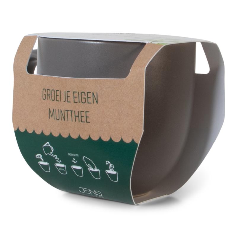 JENS Living Groei Je Eigen Muntthee Mok