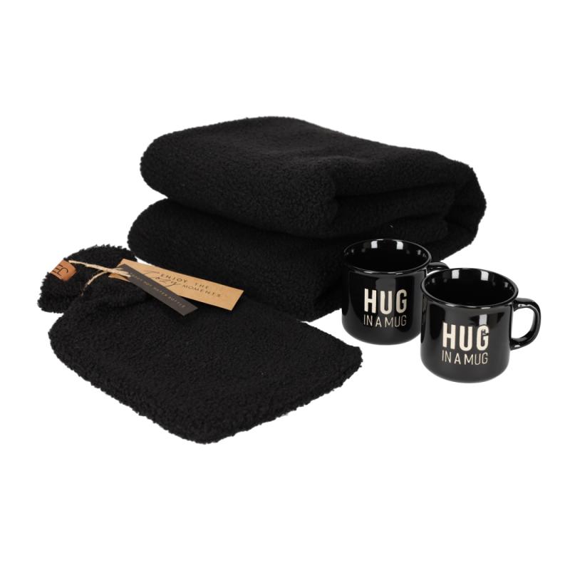 JENS Living Giftset Hug Zwart /4