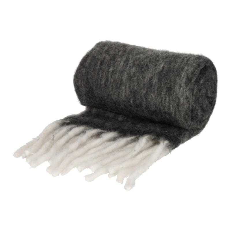 JENS Living Mohair Plaid Danny Antraciet
