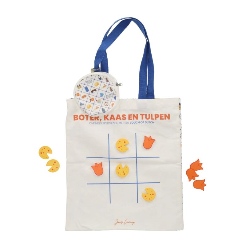 JENS Living Spel Shopper Boter Kaas en Tulpen