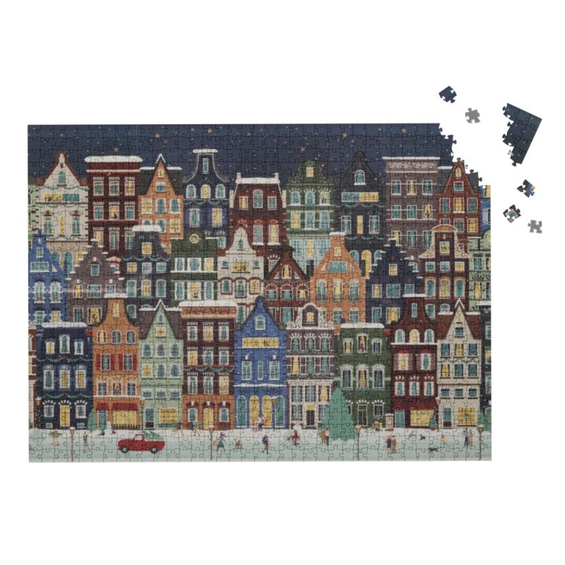 JENS Living Advent Puzzel Winter In De Stad