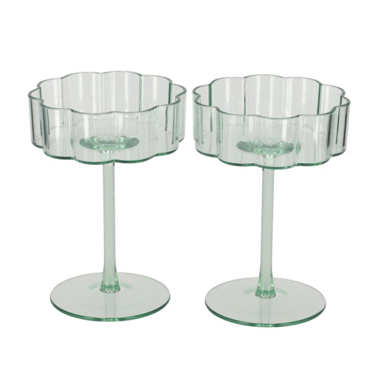 JENS Living Outdoor Cocktailglazen Groen /2