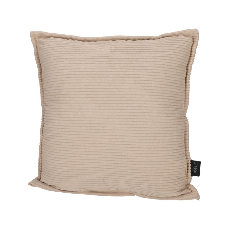 JENS Living Warmtekussen RPET 40×40 Ribbel Taupe