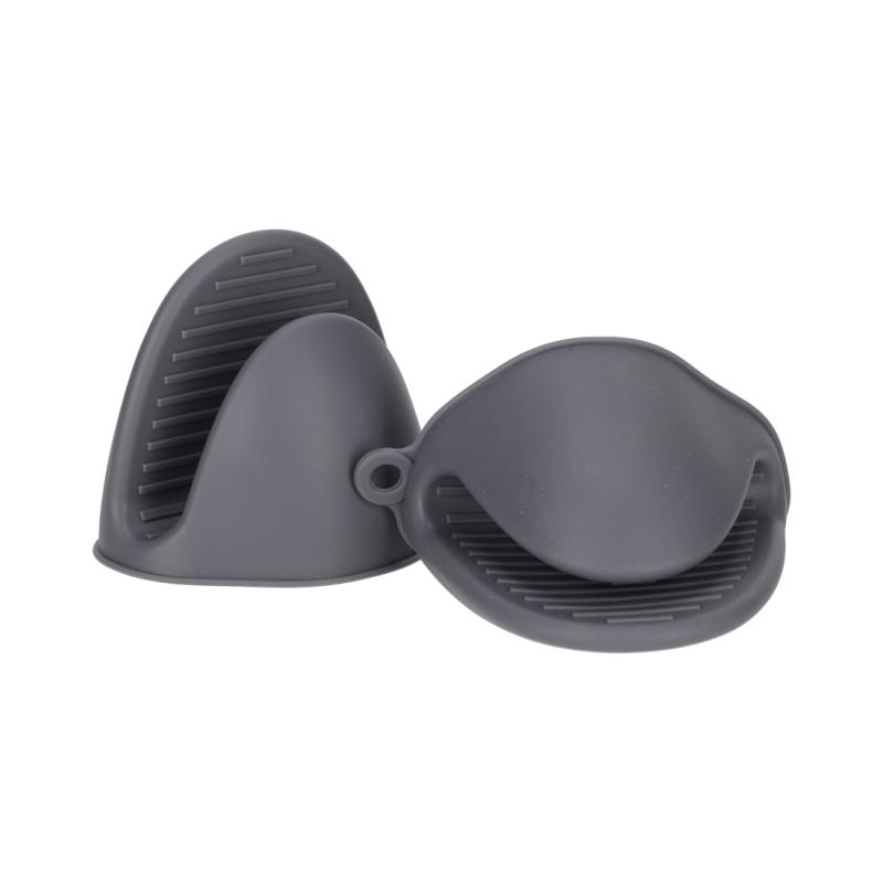 JENS Living Siliconen Ovenhandschoen Grijs /2