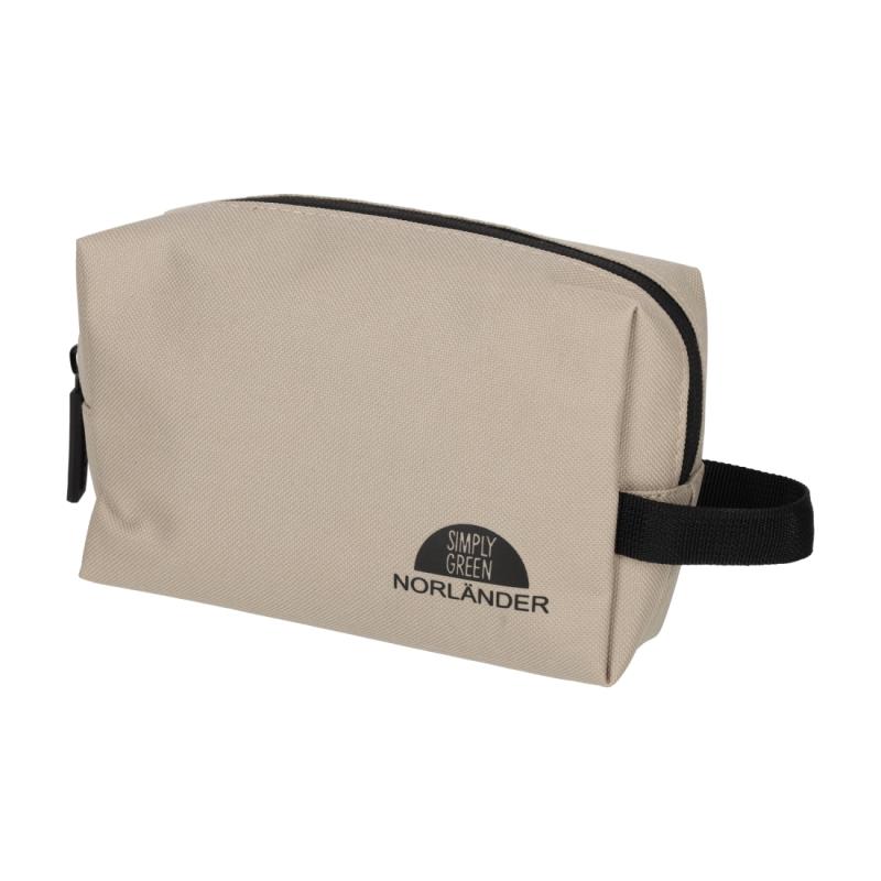 NORLÄNDER S.G. Toilettas Met Reisset RPET Taupe