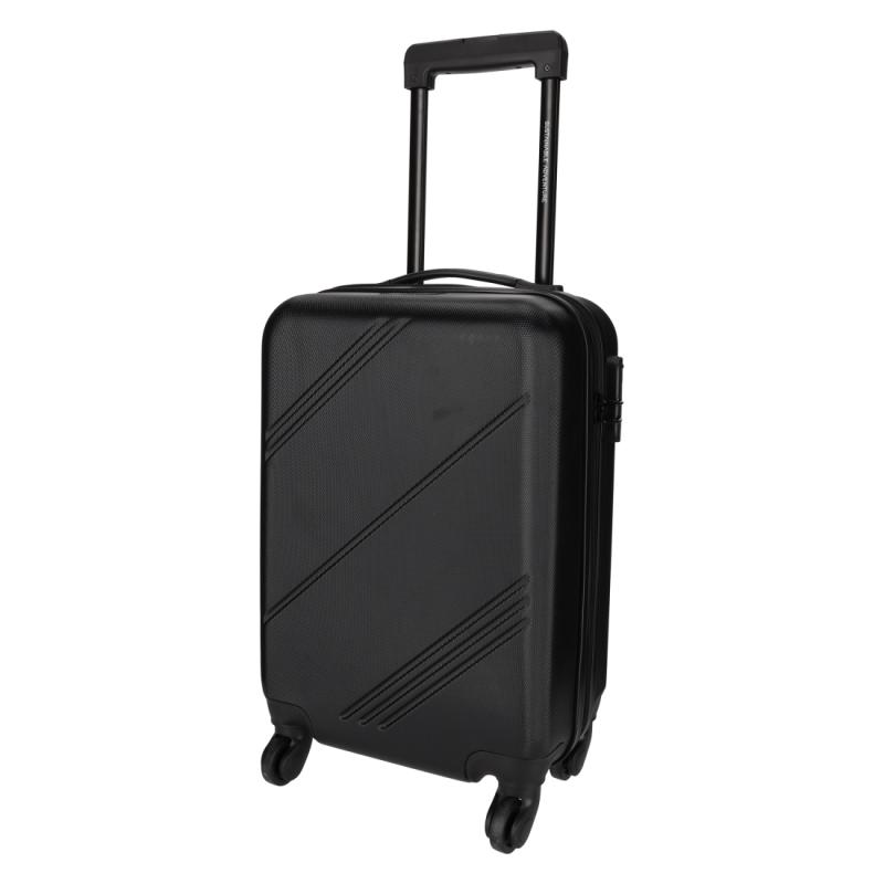 NORLÄNDER Travel Green Cabin Trolley RPET Zwart