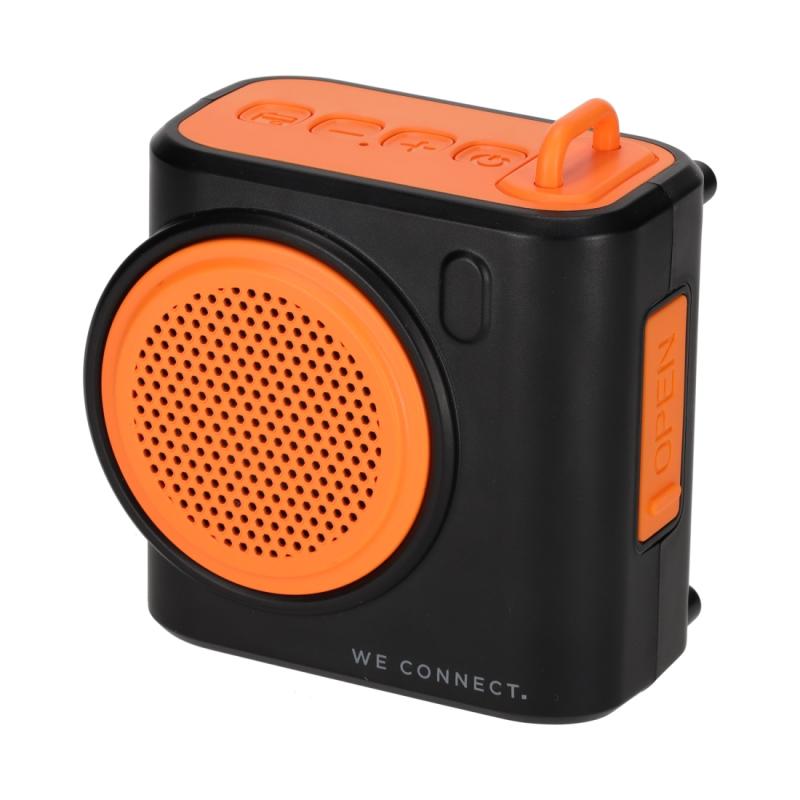 BRAINZ Retro Camera Speaker Zwart