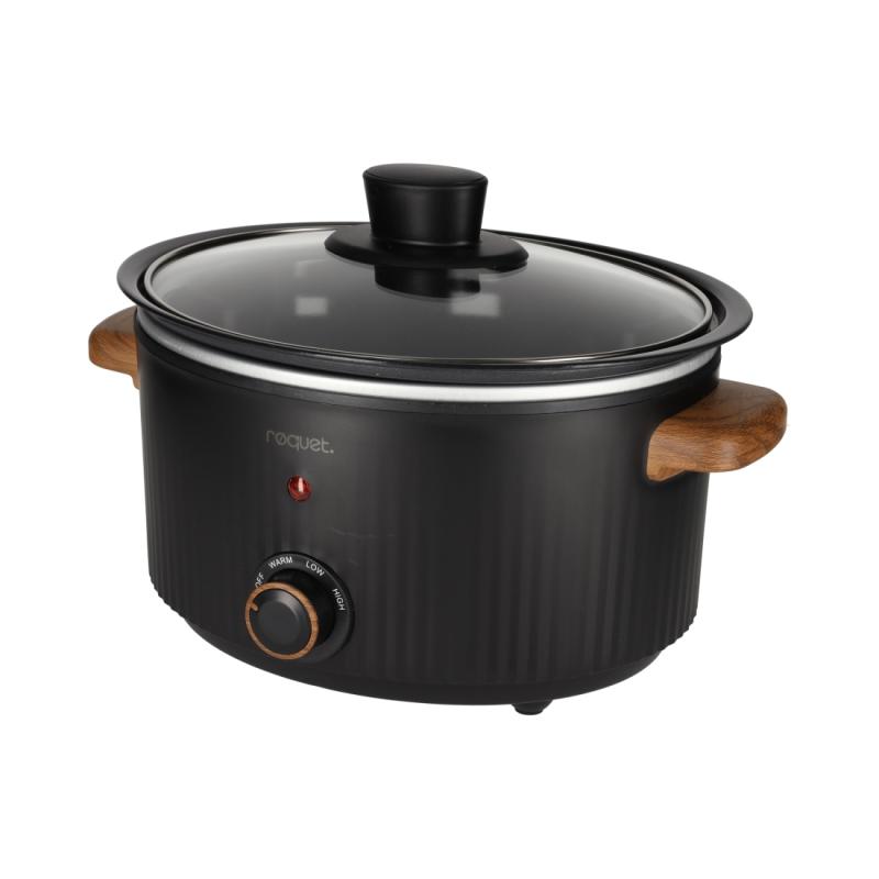 RØQUET Slowcooker 3L Roots Zwart